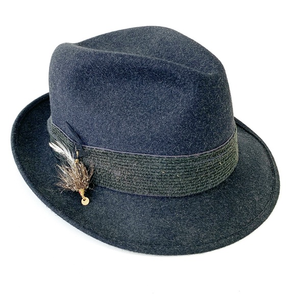 Vintage Wool Dobb’s Fifth Avenue fedora Size 7 - Picture 1 of 6